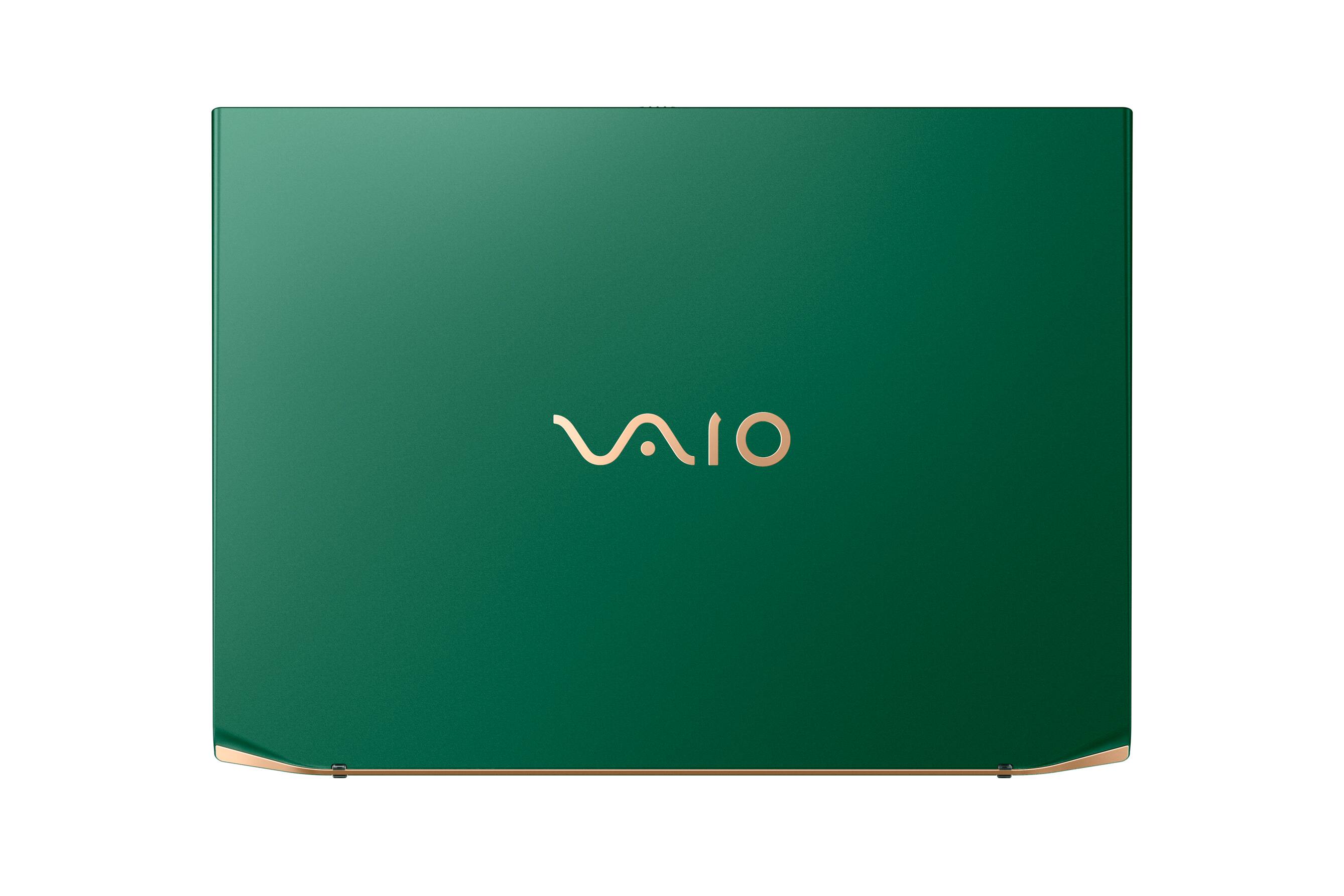 Alt View 2. VAIO - VAIO SX-R | Ultra 7 | 14" Touch | 32GB RAM | 2TB SSD | Win 11 Pro | Carbon Fiber Chassis - Emerald Green.