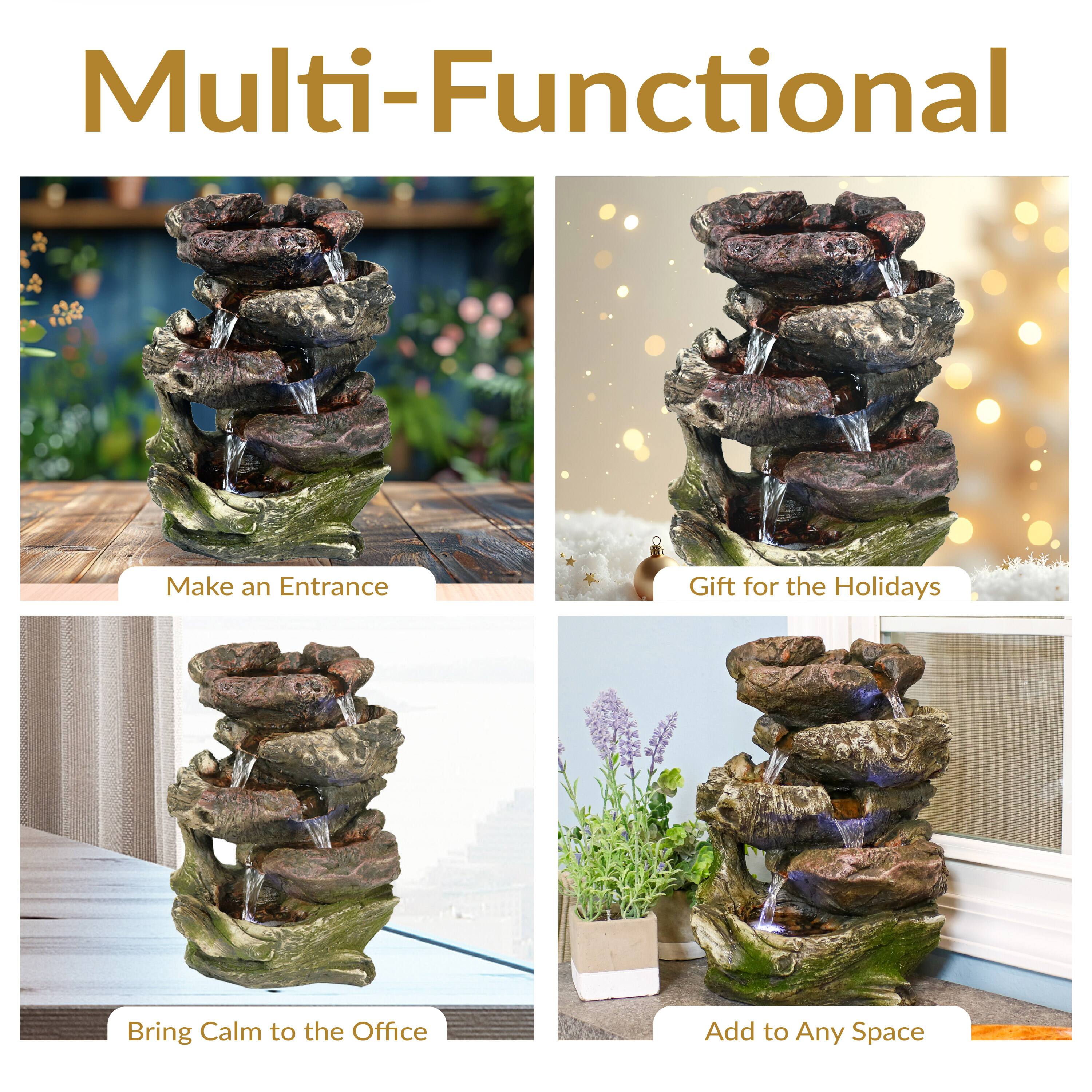 Multi-Functional

Make an Entrance

Gift for the Holidays

Bring Calm to the Office

Add to Any Space