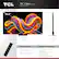 TCL 75" Class (74.5" diag.) QM7L Series
75QM7L
Dimensions:
TV with Stand: 65.60" x 39.2" x 14.50"
TV without Stand: 65.60" x 37.80" x 2.20"
What's in the Box:
- TCL TV with Google TV
- TV Stands
- Power Cable
- TV Remote + Batteries
- Quick Start Guide
Features and specifications subject to change.
Actual remote has pre-set channel buttons.
Channels can vary by country.