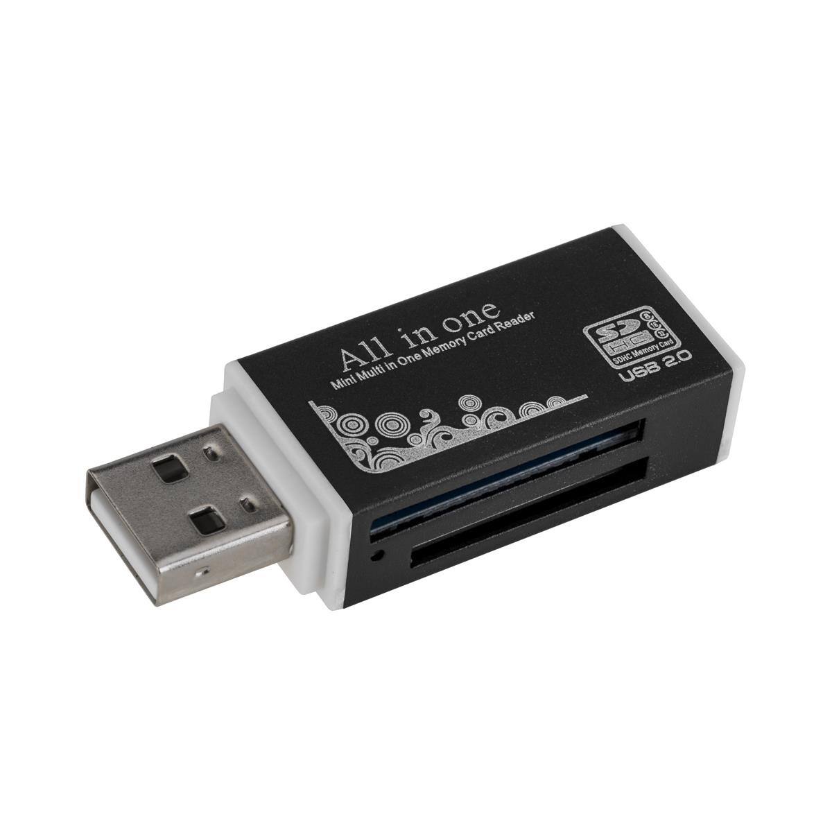All in one Mini Multi in One Memory Card Reader USB 2.0