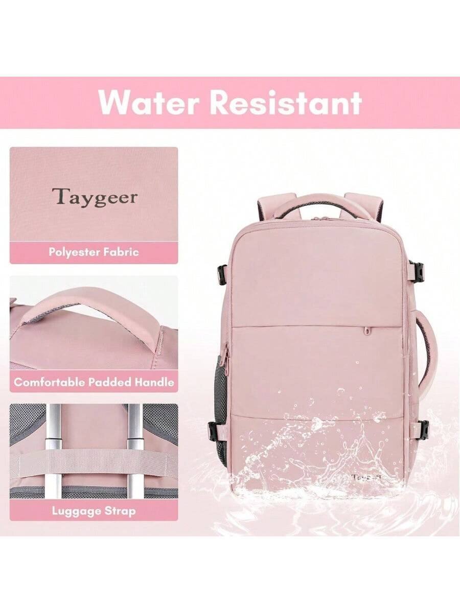 Water Resistant

Taygeer

Polyester Fabric

Comfortable Padded Handle

Luggage Strap