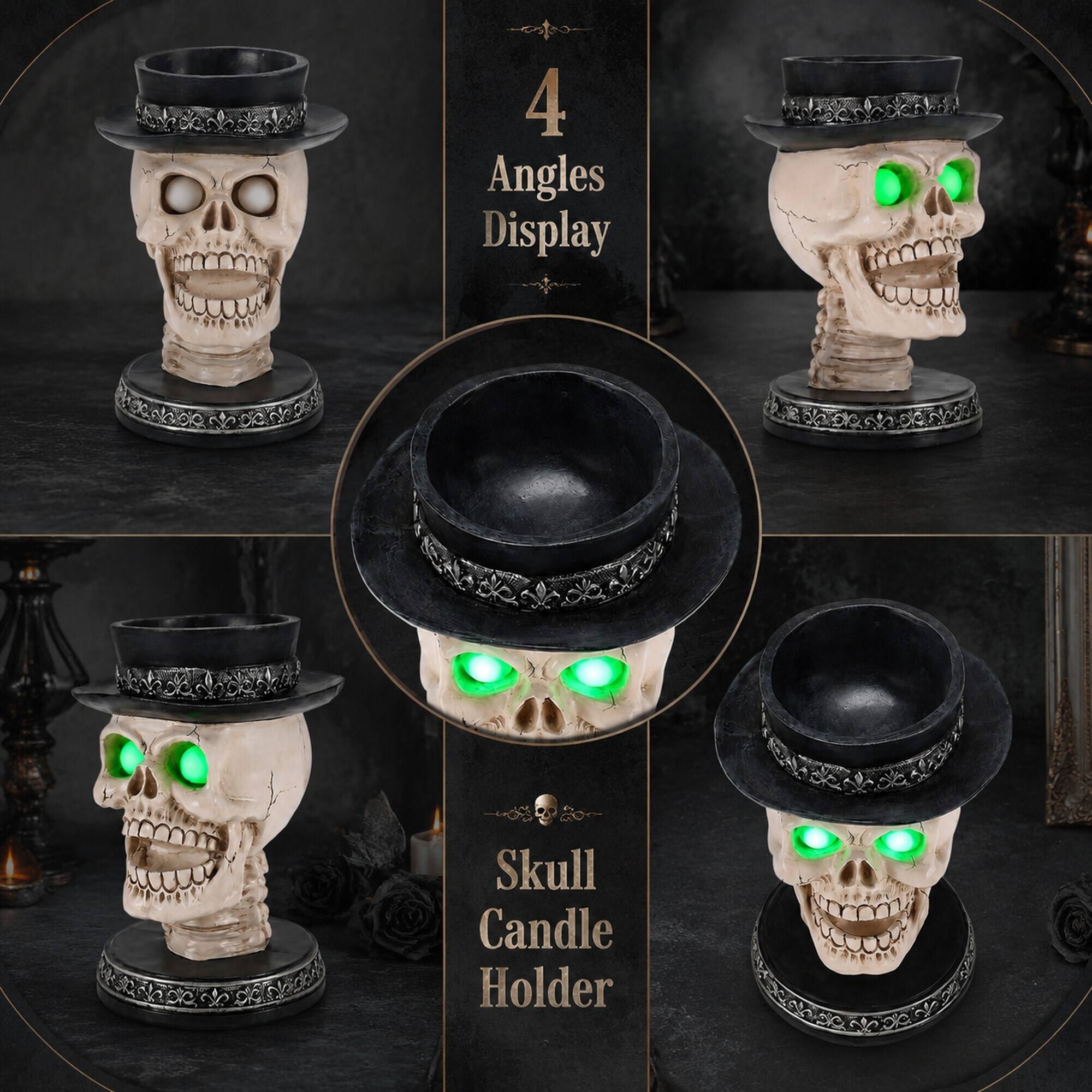 4 Angles Display

Skull Candle Holder