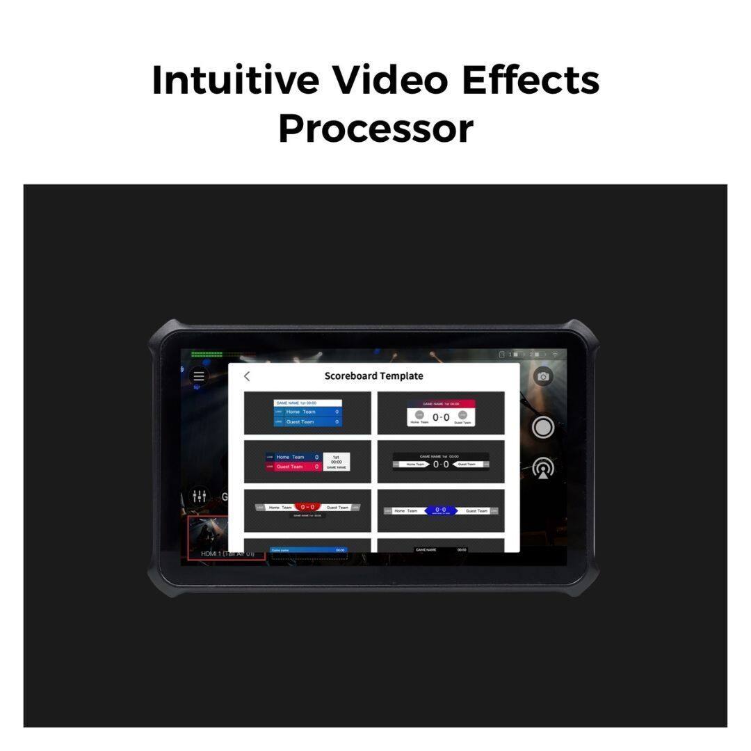 Intuitive Video Effects Processor

Scoreboard Template

- Home Team: 0-0
- Guest Team: 0-0

- Home Team: 0-0
- Guest Team: 0-0

- Home Team: 0-0
- Guest Team: 0-0

- Home Team: 0-0
- Guest Team: 0-0