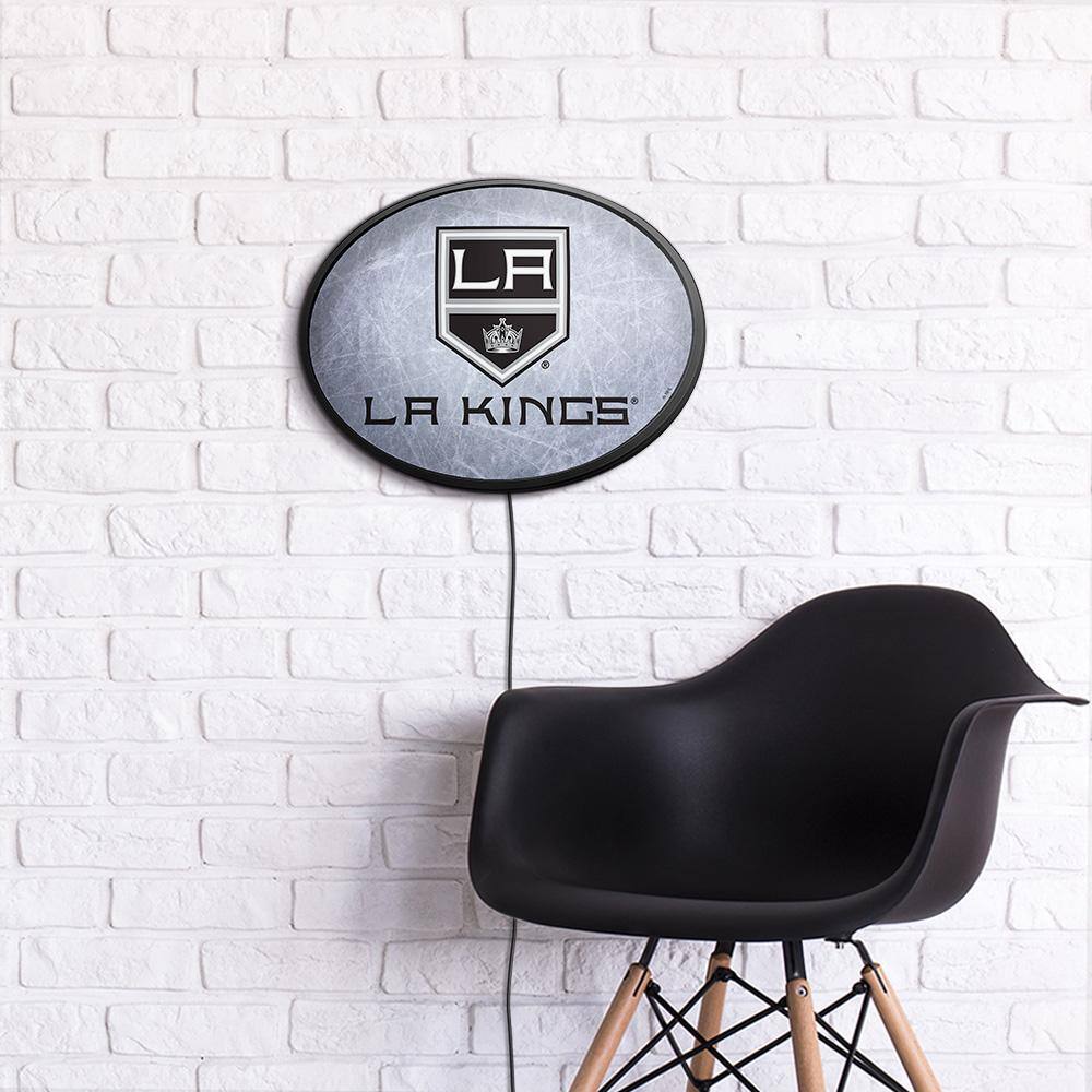 Alt View 3. The Fan-Brand - Los Angeles Kings 18'' x 14'' Team Slimline Illuminated Wall Sign - Multicolor.
