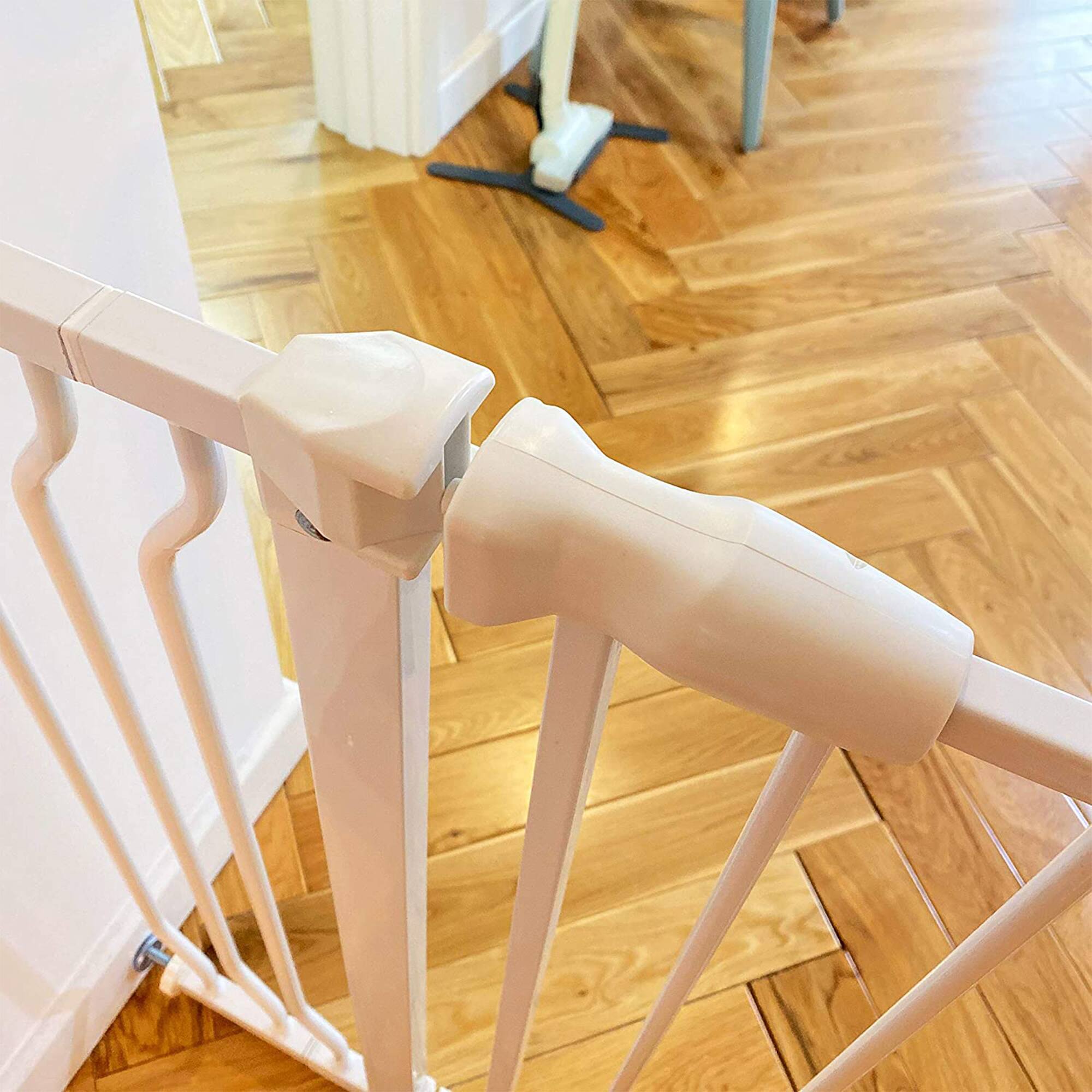 Alt View 3. BalanceFrom Fitness - BalanceFrom Walk Thru Auto Close Hold Open Baby Safety Gate, 29.1-43.3 Inches.