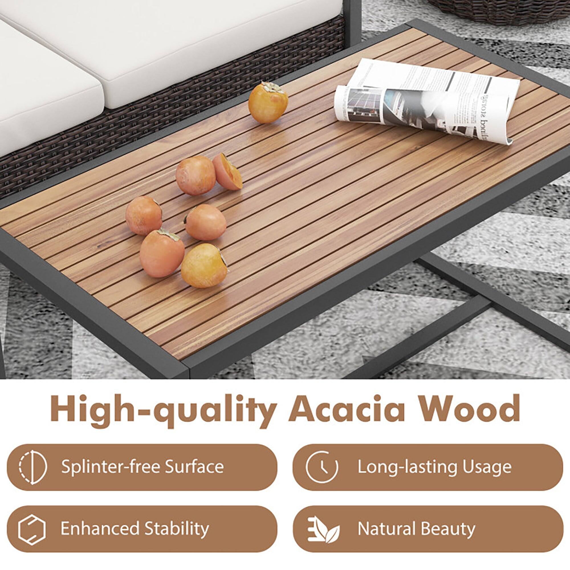 01 boa High-quality Acacia Wood  
- Splinter-free Surface  
- Long-lasting Usage  
- Enhanced Stability  
- Natural Beauty