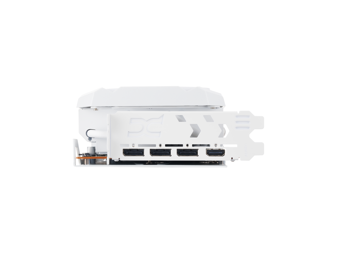 Alt View 3. PowerColor - PowerColor RED DEVIL Radeon RX 9070 XT 16GB GDDR6 PCI Express 5.0 x16 Graphics Card RX9070XT 16G-E/OC/WHITE.