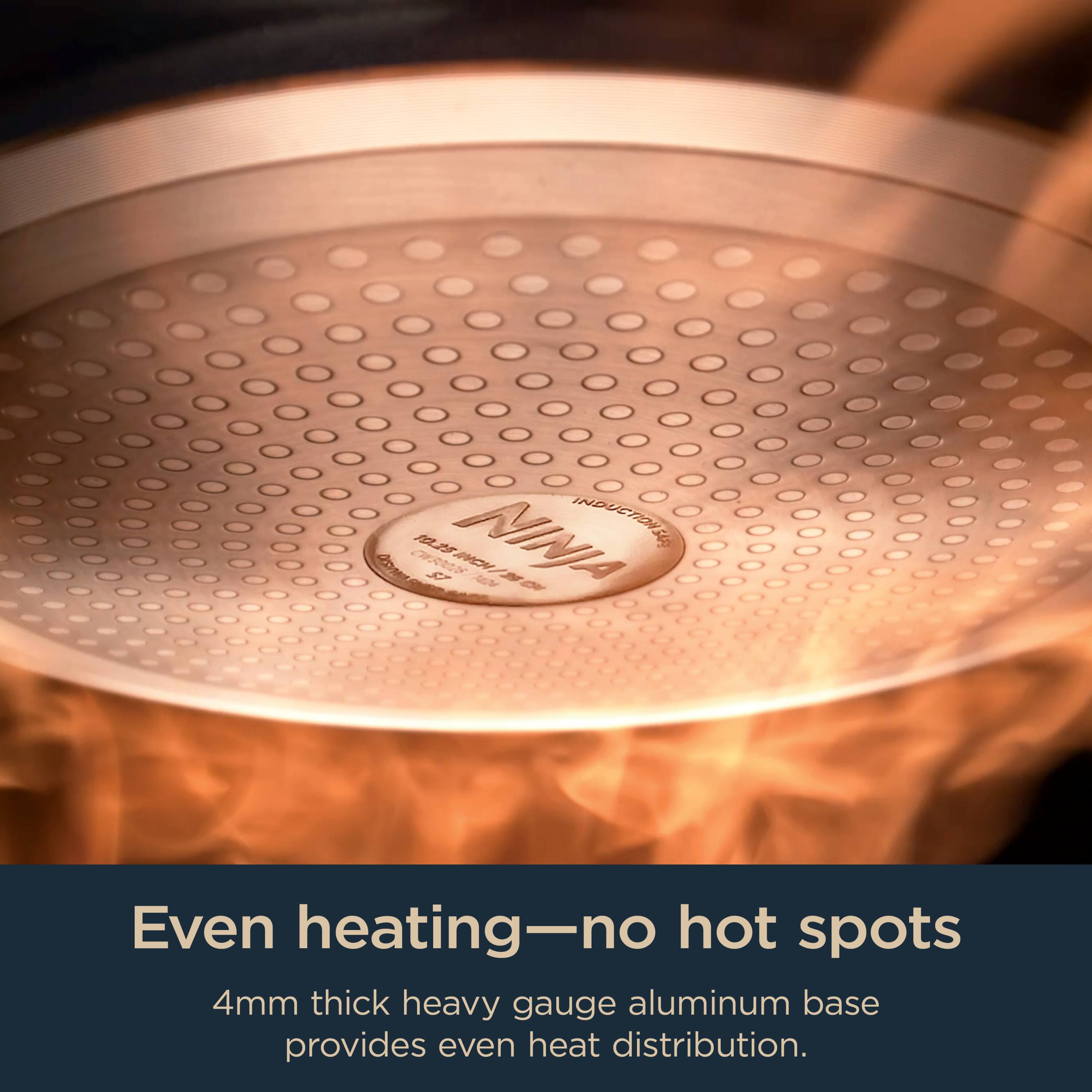 NINA INDUCTION 54 ADM  
5 M 8 3 2  
Even heating—no hot spots  
4mm thick heavy gauge aluminum base provides even heat distribution.