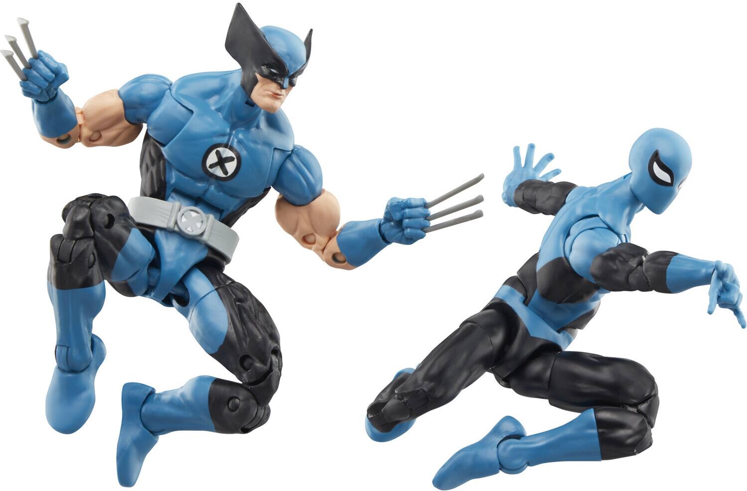 Alt View 2. Hasbro - Hasbro Collectibles - Fantastic Four - Marvel Legends - Wolverine and Spider-Man 2-Pack  - COLLECTABLES - Multicolor.