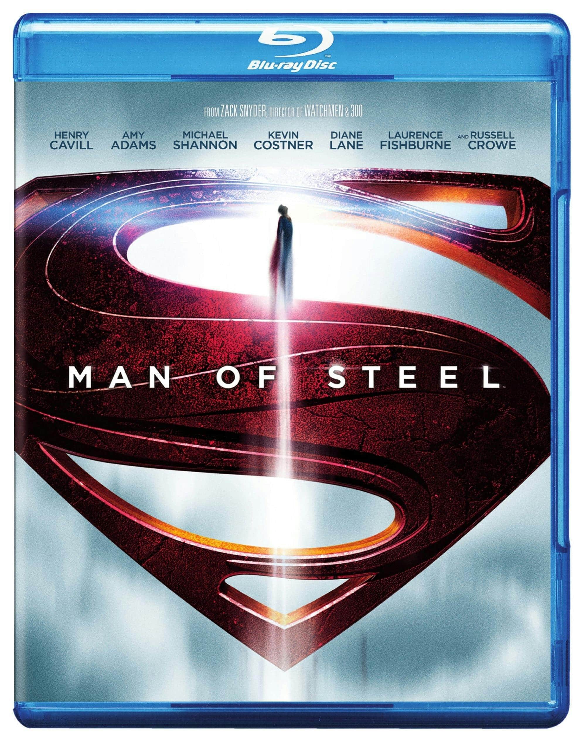 Front. Man of Steel [Blu-ray].