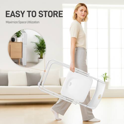 EASY TO STORE  
Maximize Space Utilization