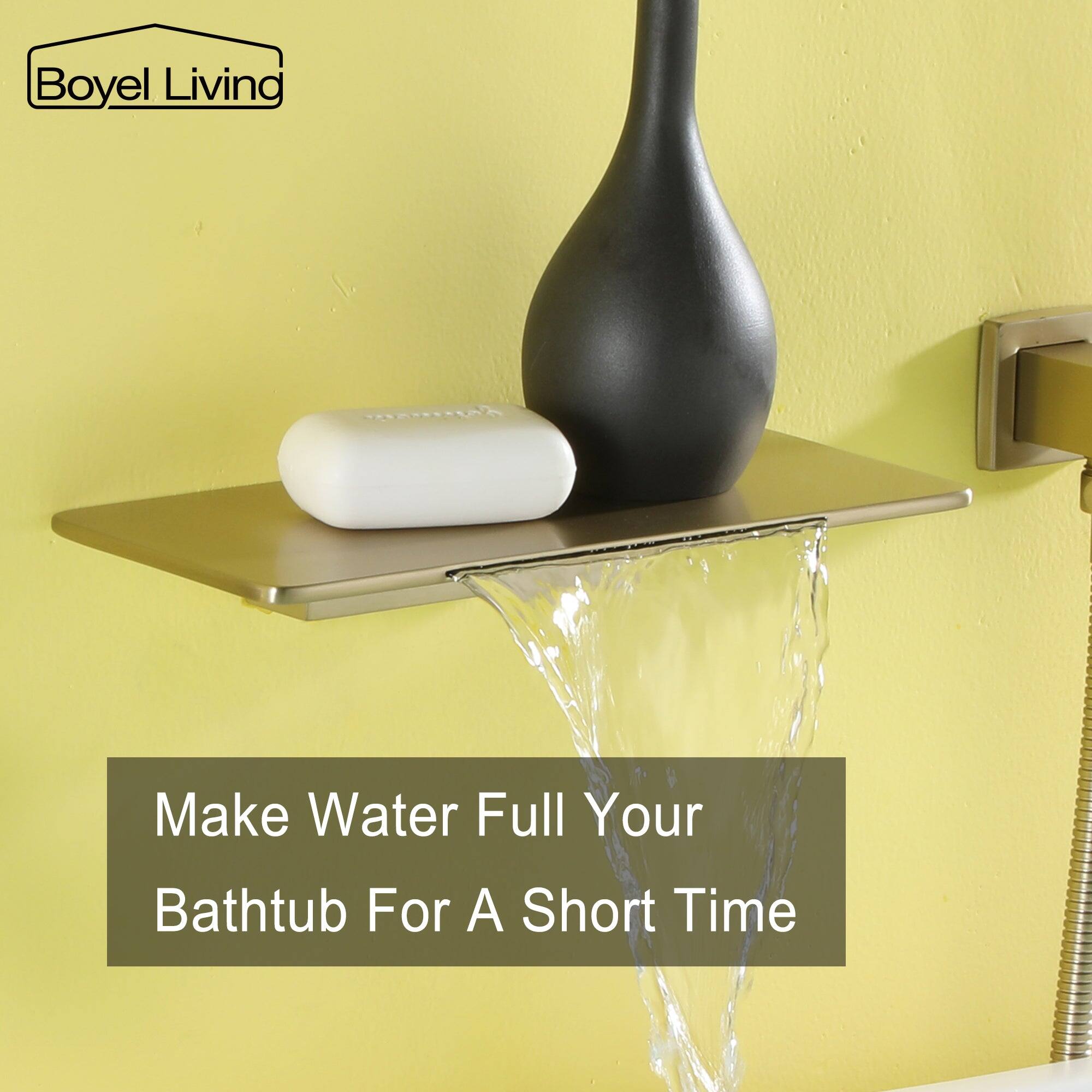 Boyel Living, Make Water Full Your Bathtub For A Short Time