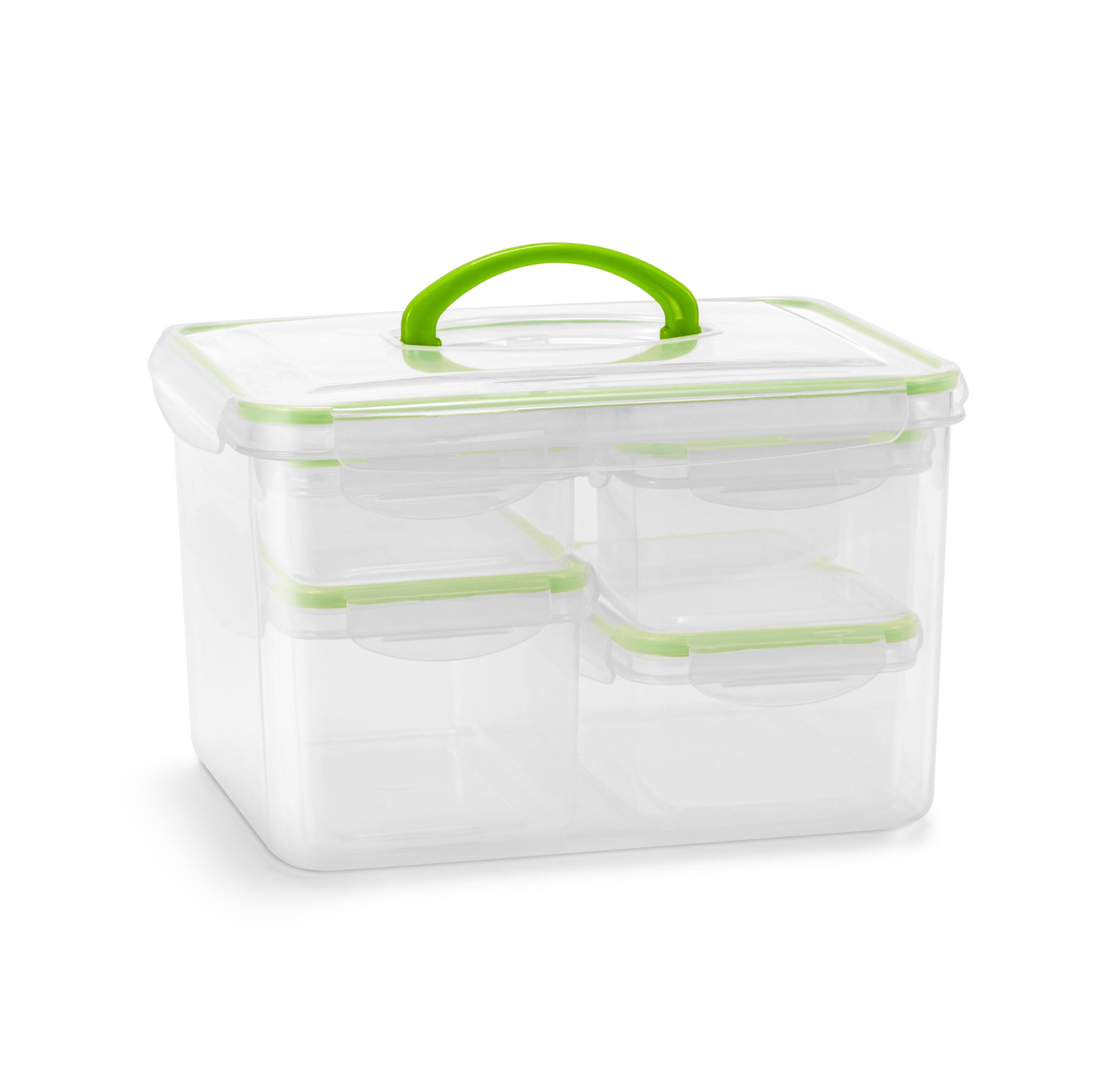 Alt View 5. Sorbus - Sorbus 12 Piece Airtight Containers With Snap-on Lids- BPA Free - For Kitchen, Pantry, Food Storage - Clear.