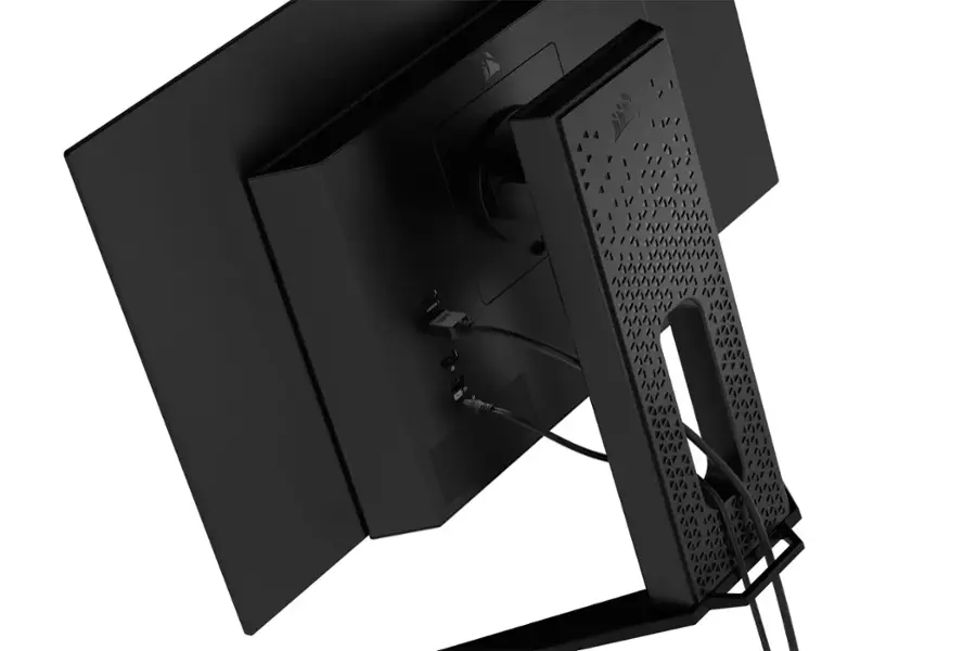 Alt View 18. CORSAIR - XENEON 27" OLED QHD FreeSync Premium and G-SYNC Compatible Gaming Monitor with HDR (HDMI, USB, DisplayPort) - Black.