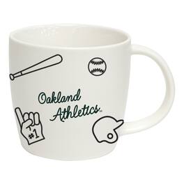 Logo Brands - Oakland Athletics 18oz. Playmaker Mug - Multicolor
