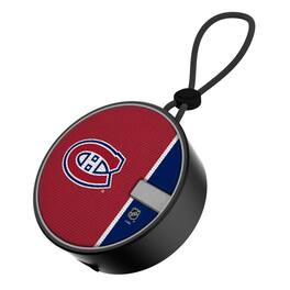 Keyscaper - Montreal Canadiens Logo Waterproof Bluetooth Speaker - Multicolor