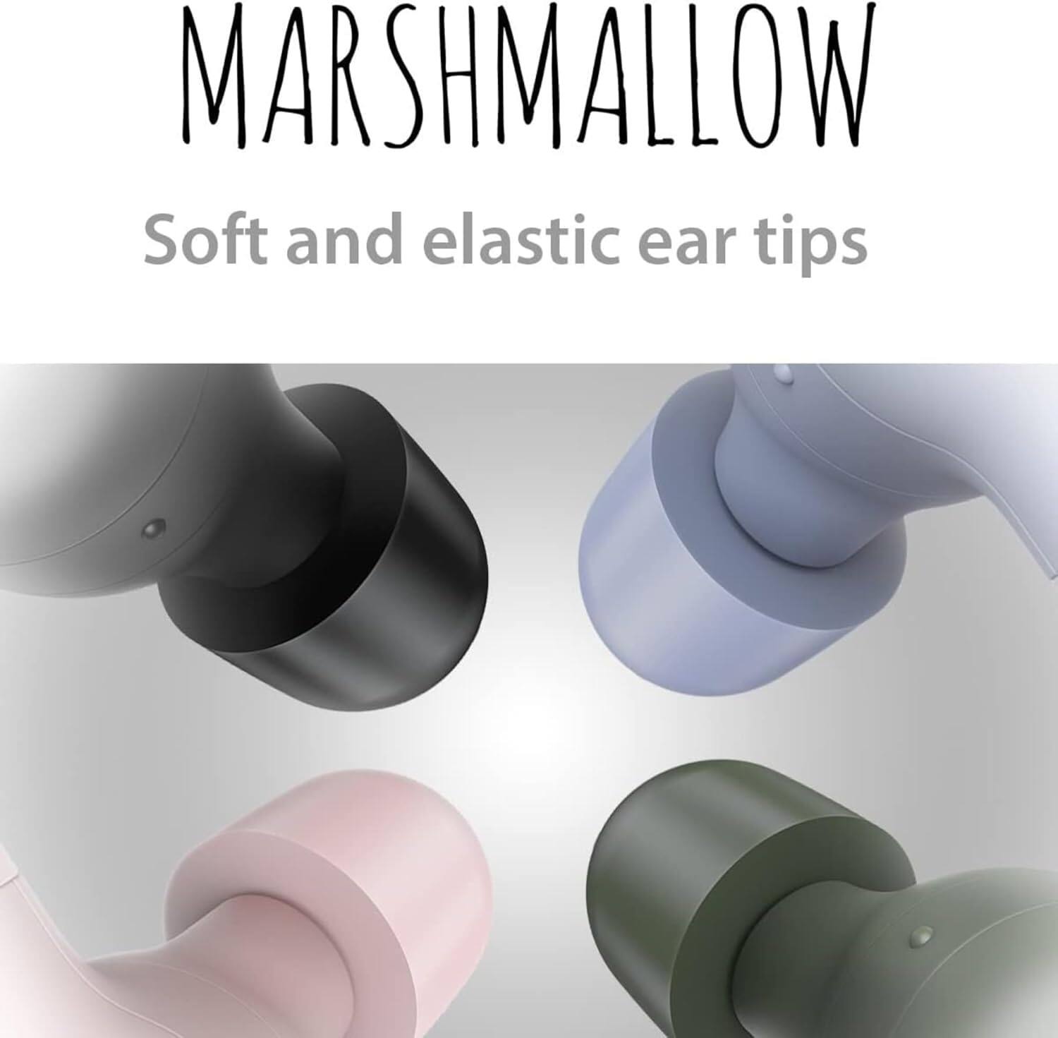 MARSHMALLOW  
Soft and elastic ear tips