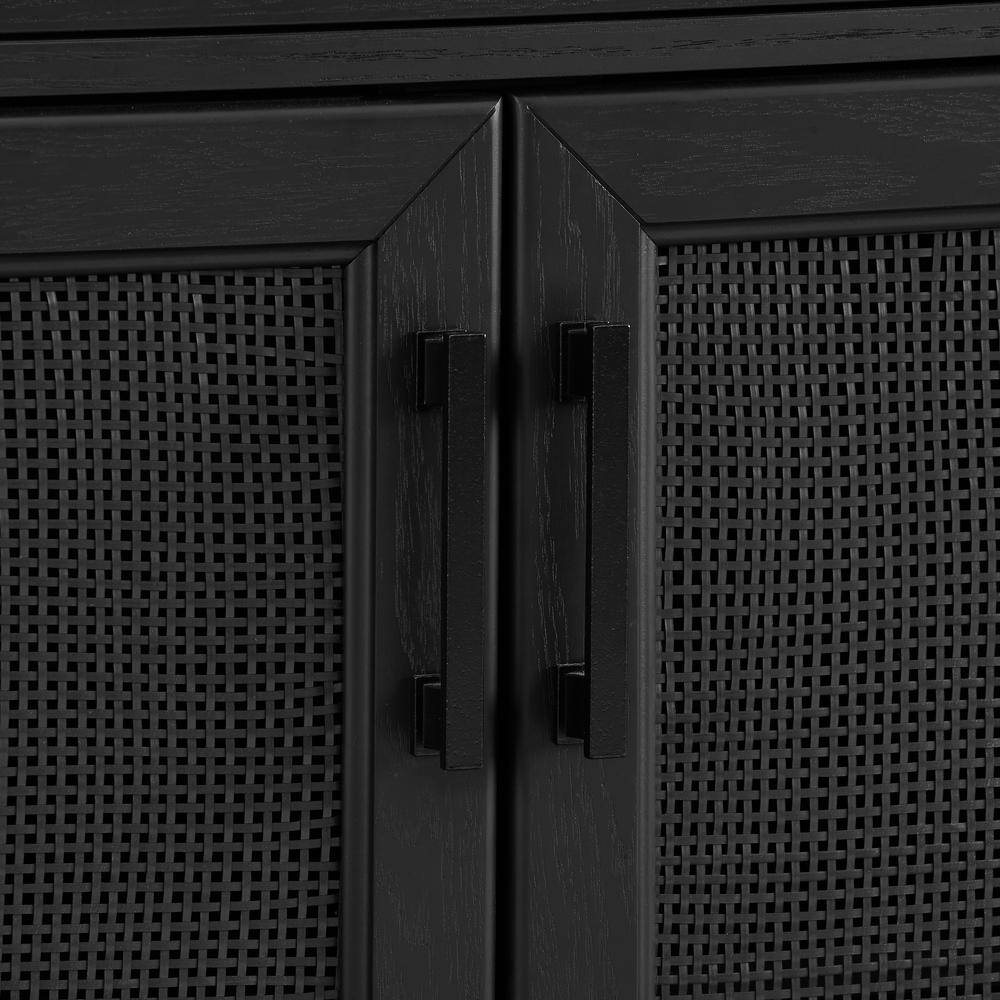 Alt View 2. Crosley Furniture - Milo Sideboard - Black.
