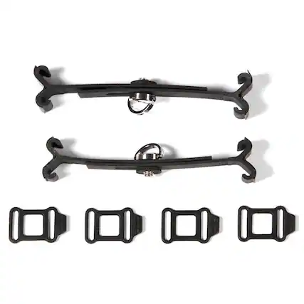 Front. Litra - Litra Adjustable Drone Leg Mounts for DJI 3, 4, Pro and Autel X-Star Style Drones.