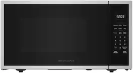 KitchenAid - 2.2 Cu. Ft. Countertop Microwave - Stainless Steel