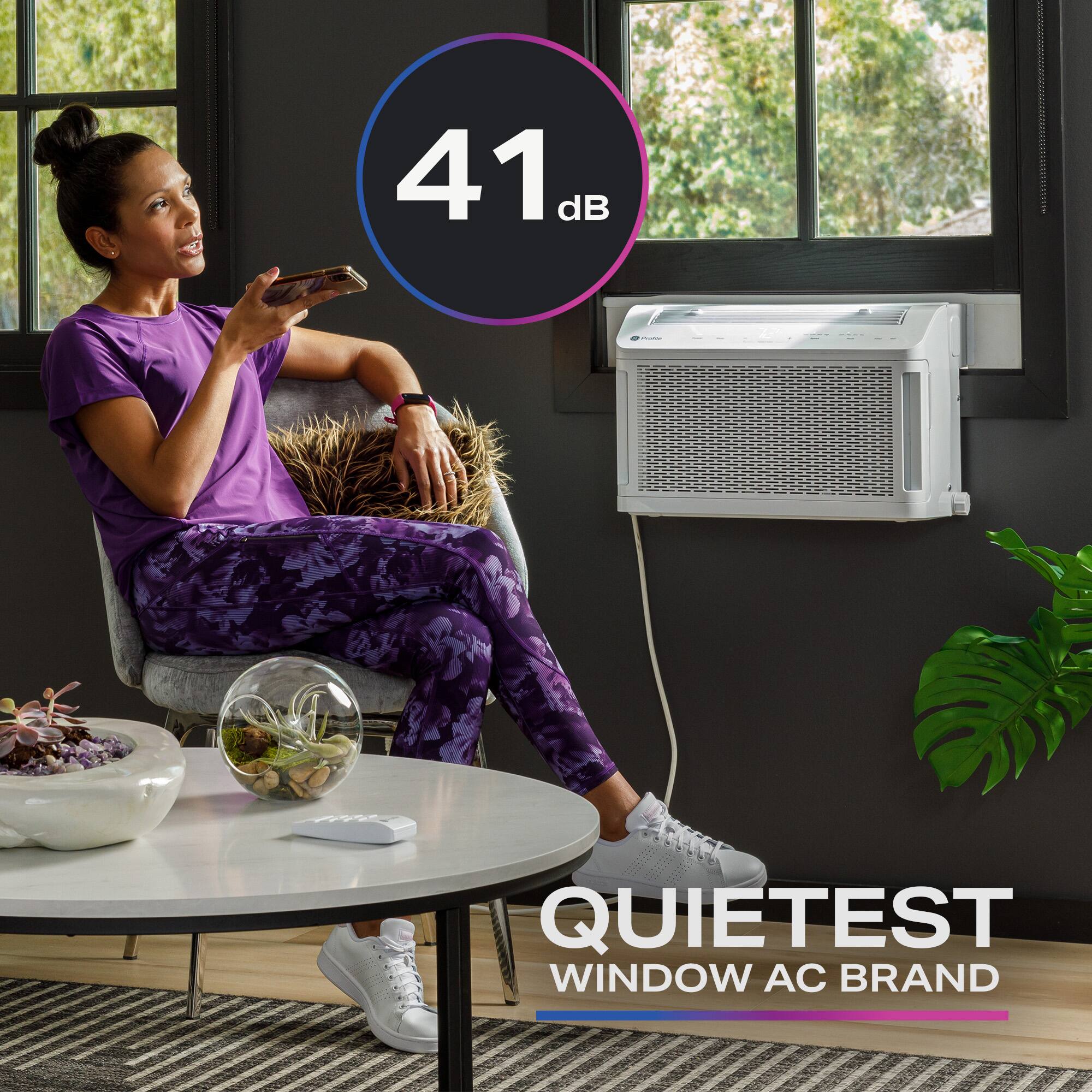 41 dB | QUIETEST WINDOW AC BRAND