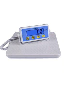 Pacoar Cade - Digital scale stainless steel surface, tare function ideal for bathroom use, Easy to Clean, Space-Saving - 440 lb