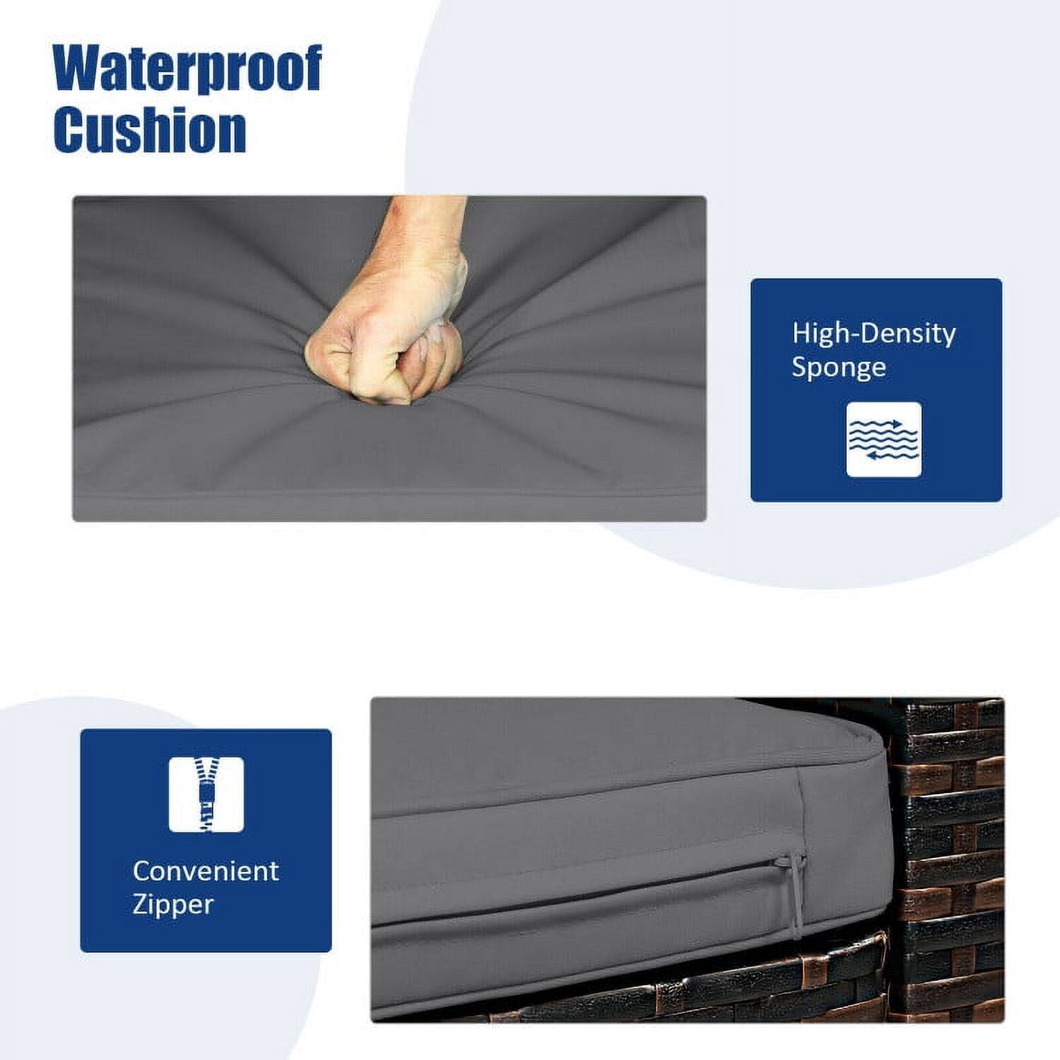 Waterproof Cushion

High-Density Sponge

Convenient Zipper