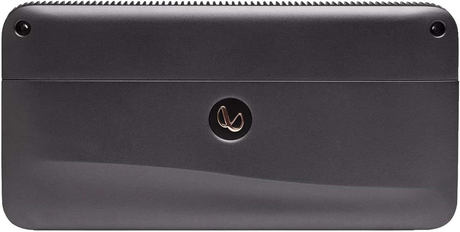 Angle. Infinity - Reference-10001A Reference Series Mono, 1000w x 1 Amplifier with Bass Knob.