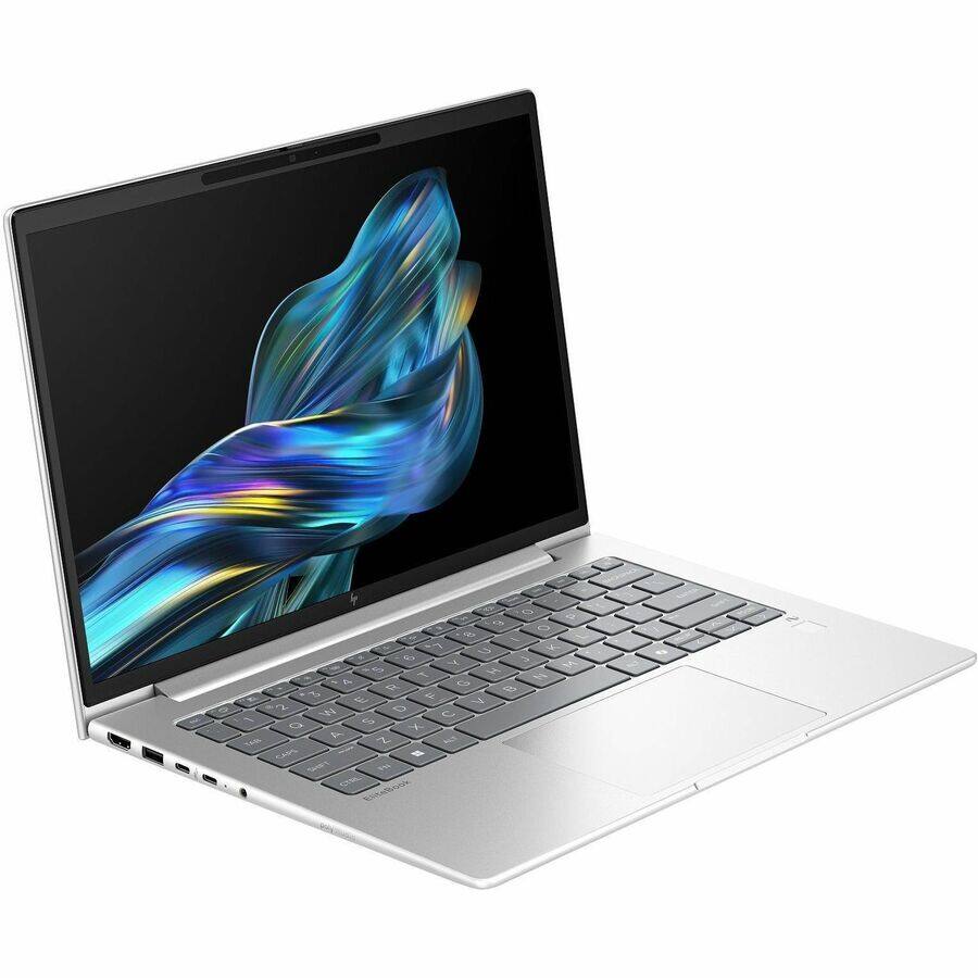 Alt View 1. HP - HP EliteBook 6 G1q 14" Copilot+ PC Notebook - WUXGA - 60 Hz - Qualcomm Snapdragon X Plus X1P-42-100 - 16 GB - 512 GB SSD - Pike Silver.