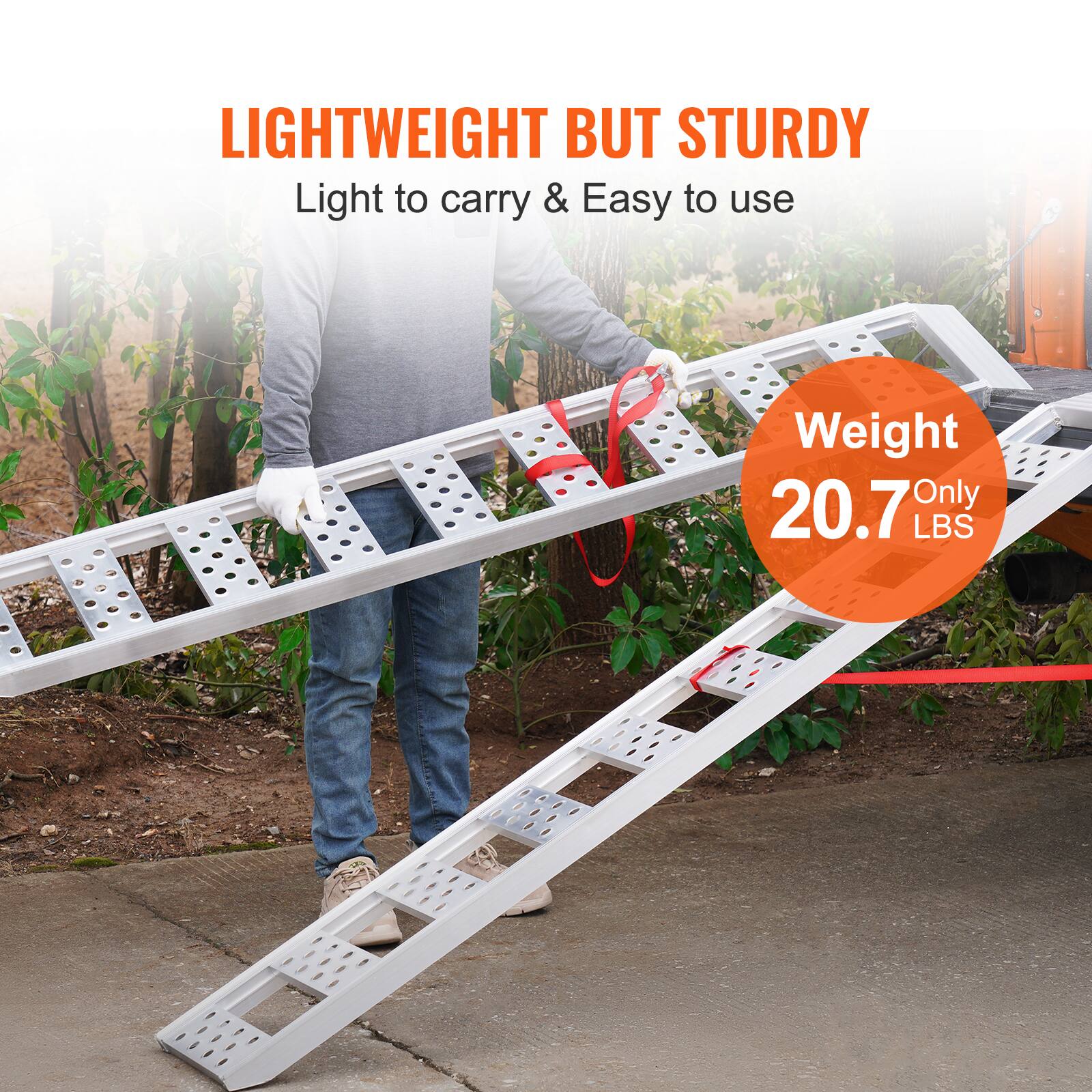 LIGHTWEIGHT BUT STURDY  
Light to carry & Easy to use  
Weight 20.7 Only LBS