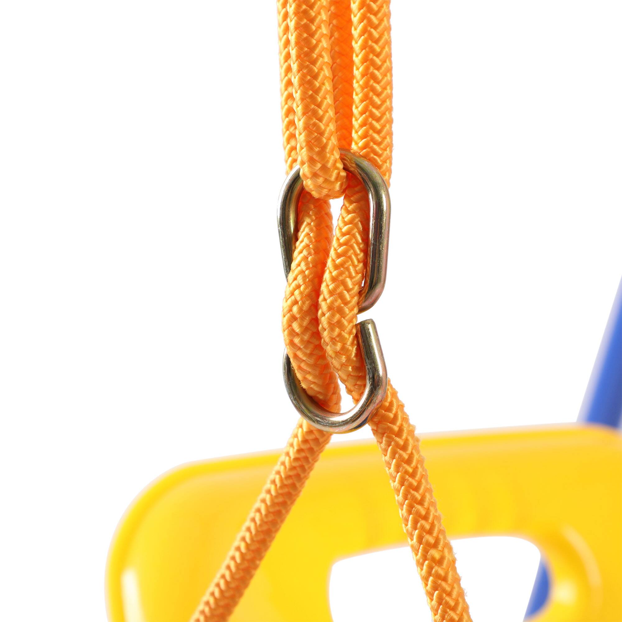 Alt View 7. HolaHatha - HolaHatha 3 in 1 Toddler Swing Set with adjustable Rope, and Removable Seat - Multicolor.