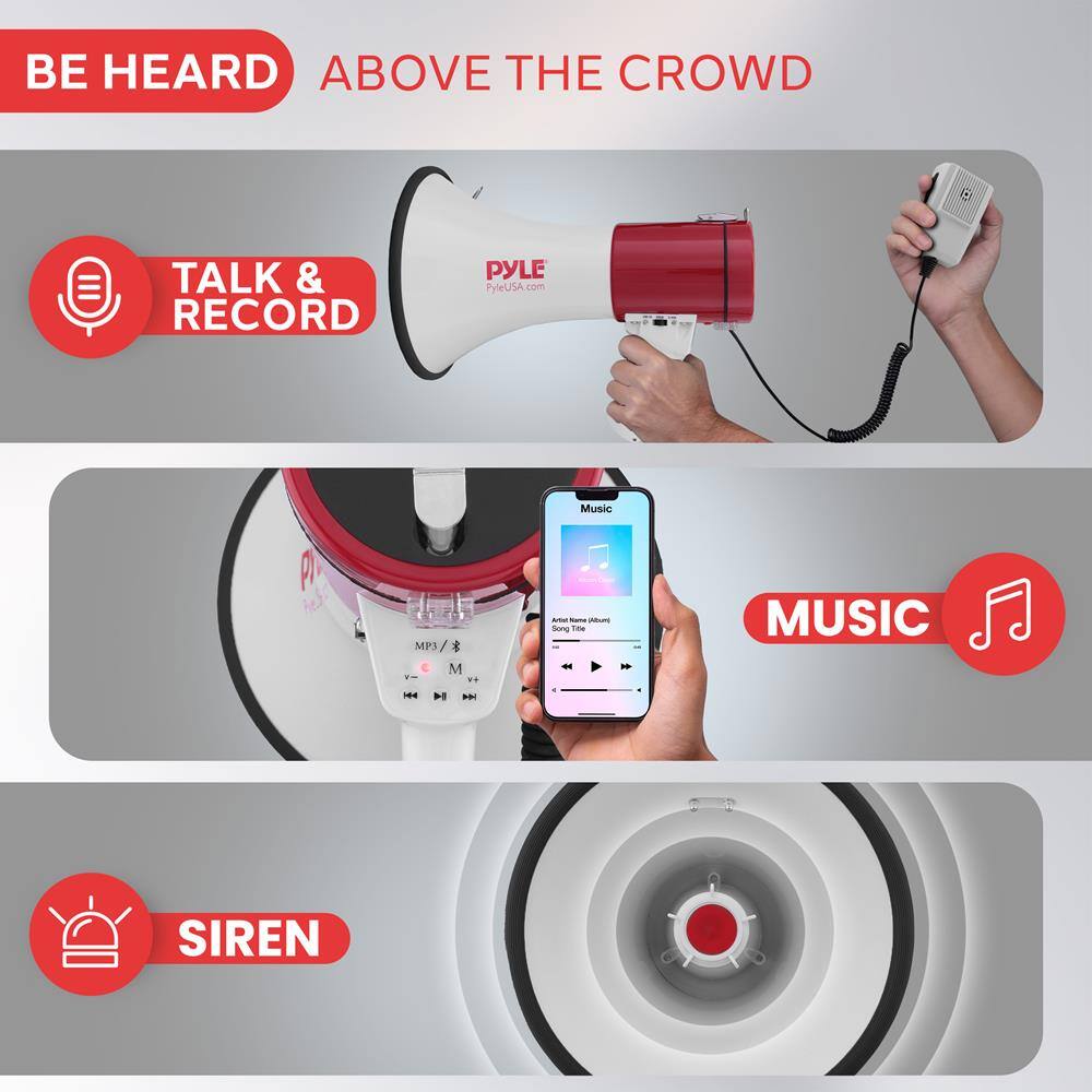 BE HEARD ABOVE THE CROWD

TALK & RECORD

MUSIC

SIREN