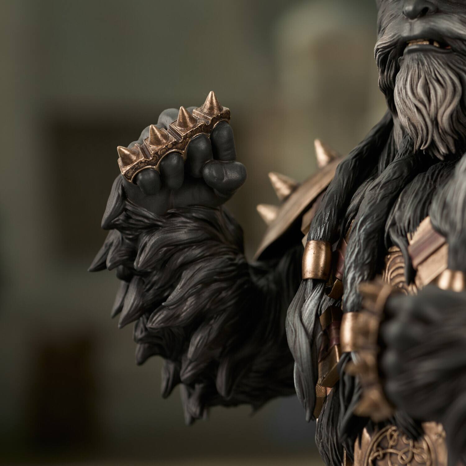 Alt View 4. PopMarket - Gentle Giant - SW Book Of Boba Fett - Krrsantan 1/6 Scale Bust   - Collectibles - Multicolor.