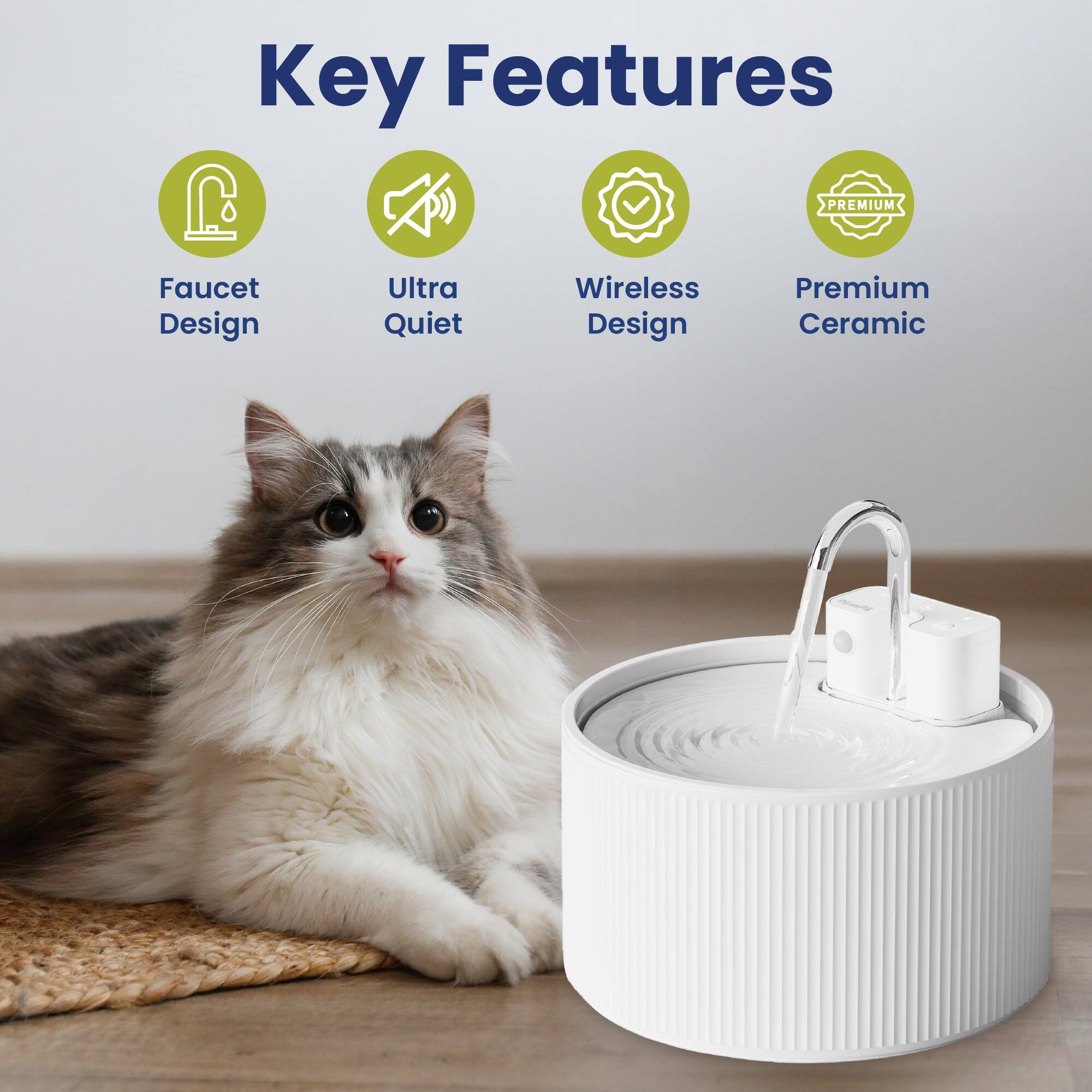 Key Features
- Faucet Design
- Ultra Quiet
- Wireless Design
- Premium Ceramic