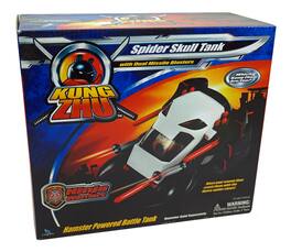 ZHUTA - Zhu Zhu Pets Kung Zhu Vehicle Ninja Warrior Spider Skull Tank - Multi