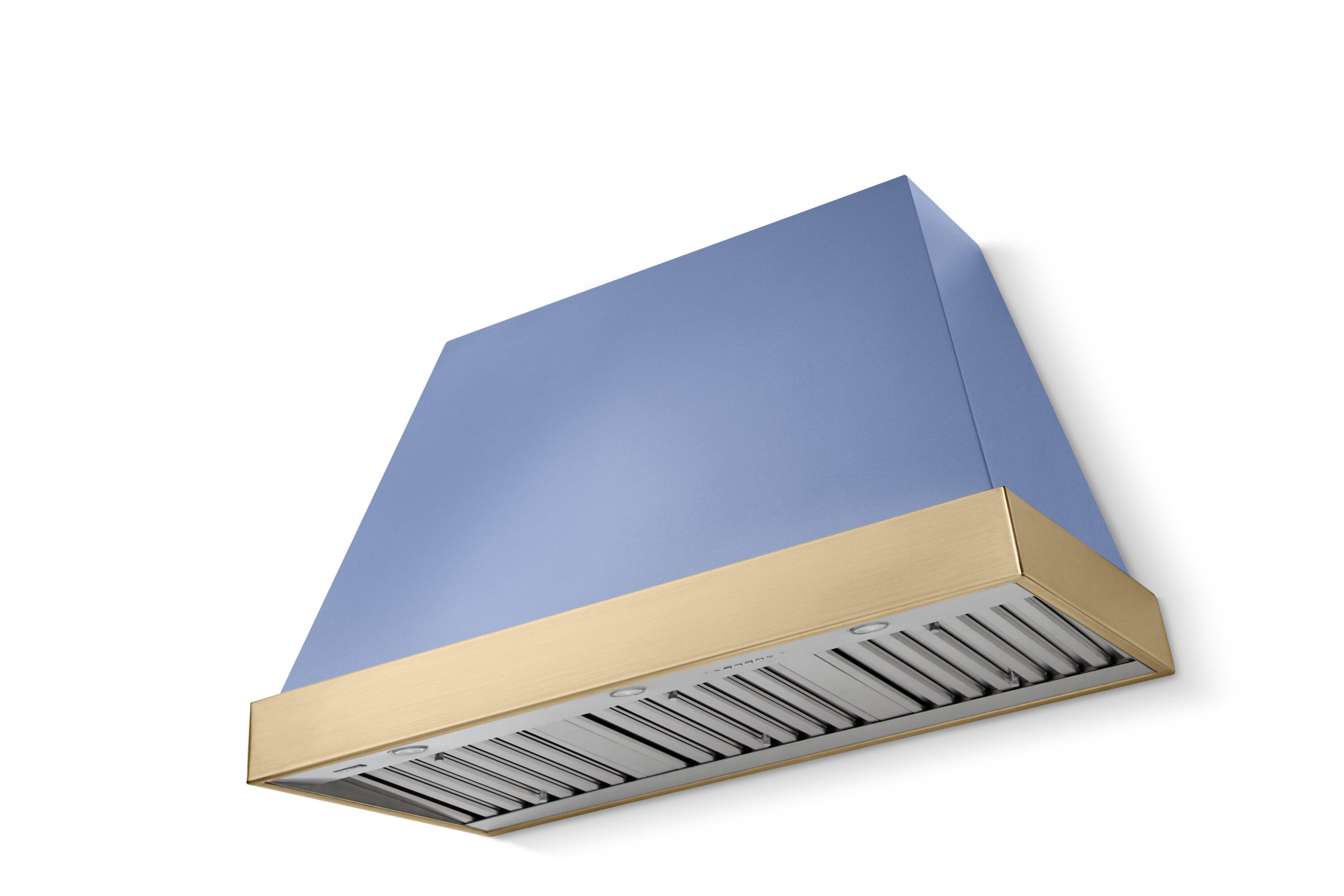 AGA - 48 inches - Externally Vented - Wall Range Hood - Carnaby Blue