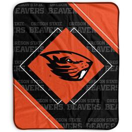 Pegasus - Oregon State Beavers 50" x 60" Diamond Logo Fleece Blanket - Multicolor