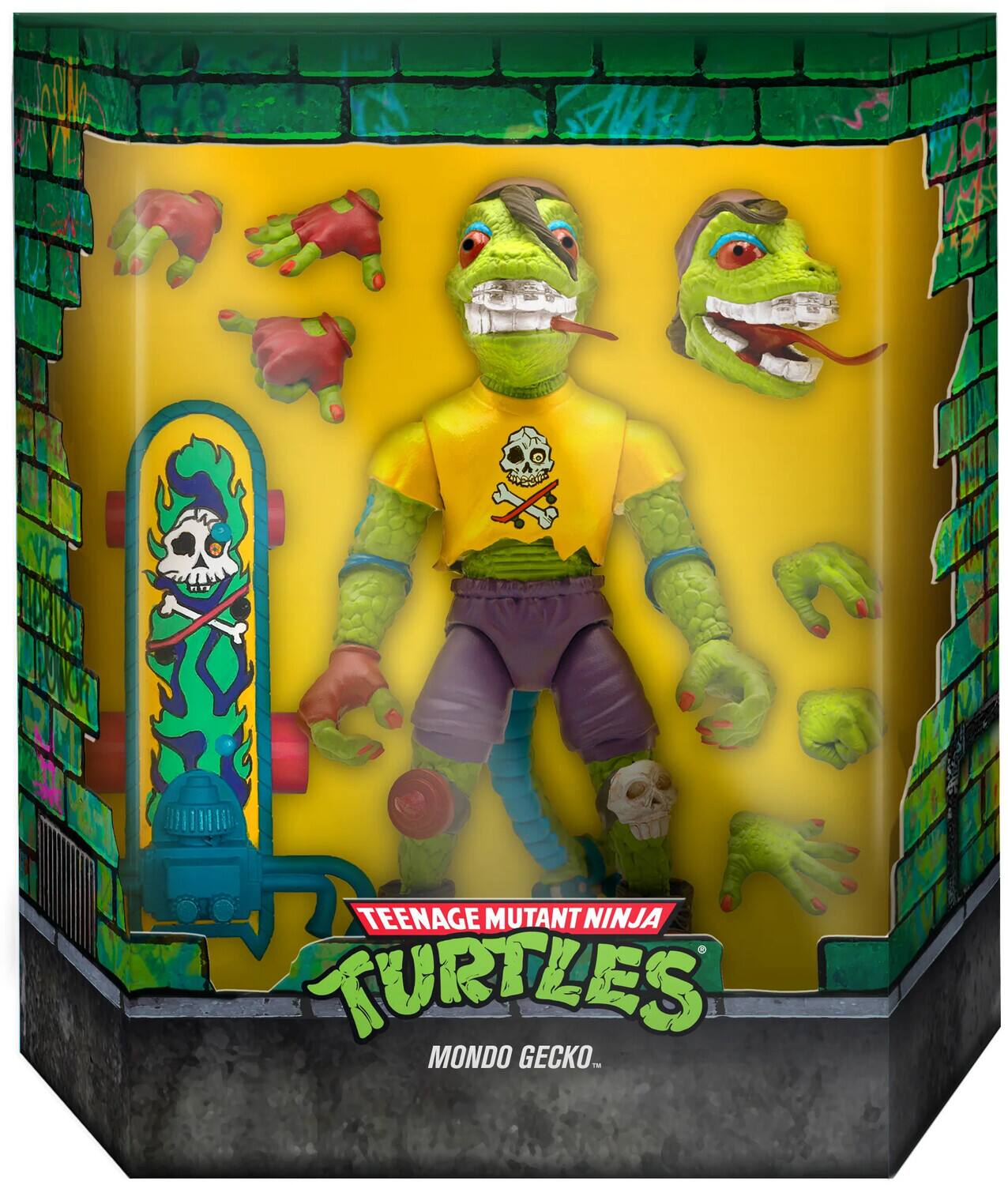 The text on the image is: "Teenage Mutant Ninja Turtles Mondo Gecko."
