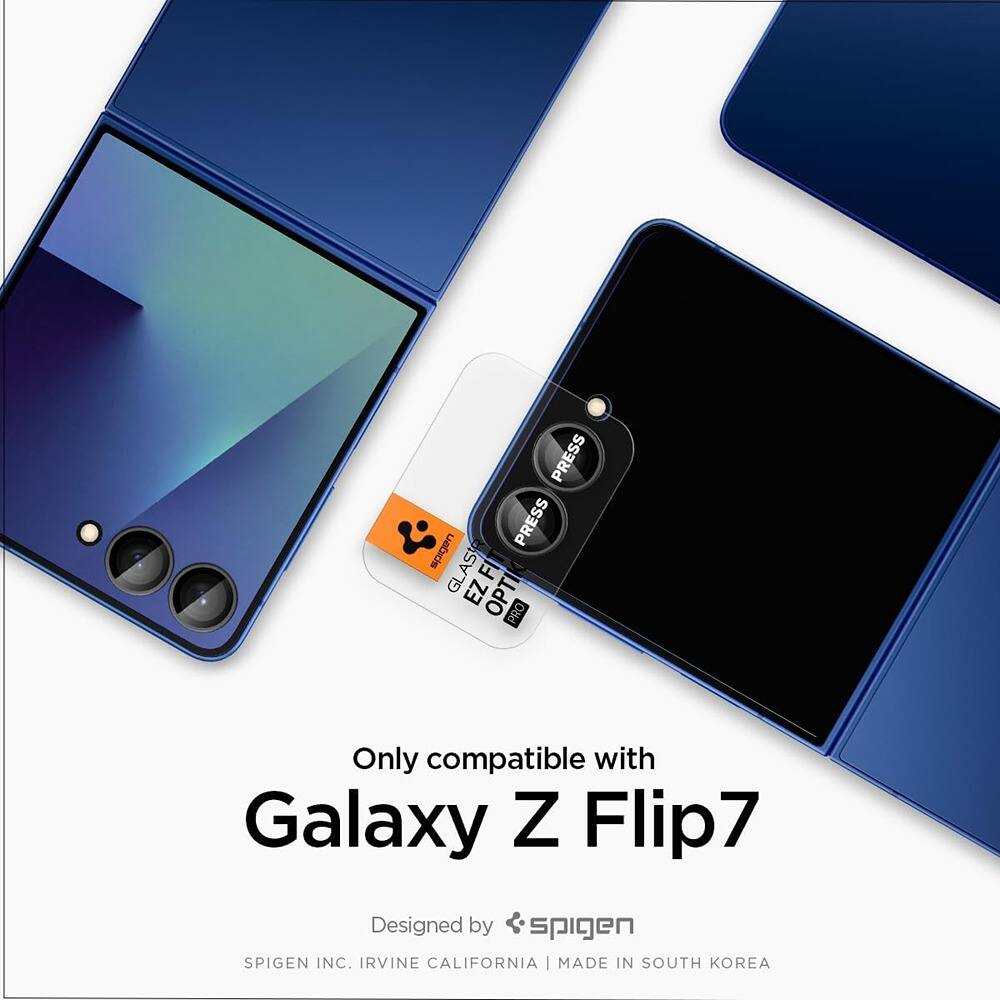 Only compatible with  
Galaxy Z Flip7  

Designed by spigen  
SPGEN INC. IRVINE CALIFORNIA | MADE IN SOUTH KOREA
