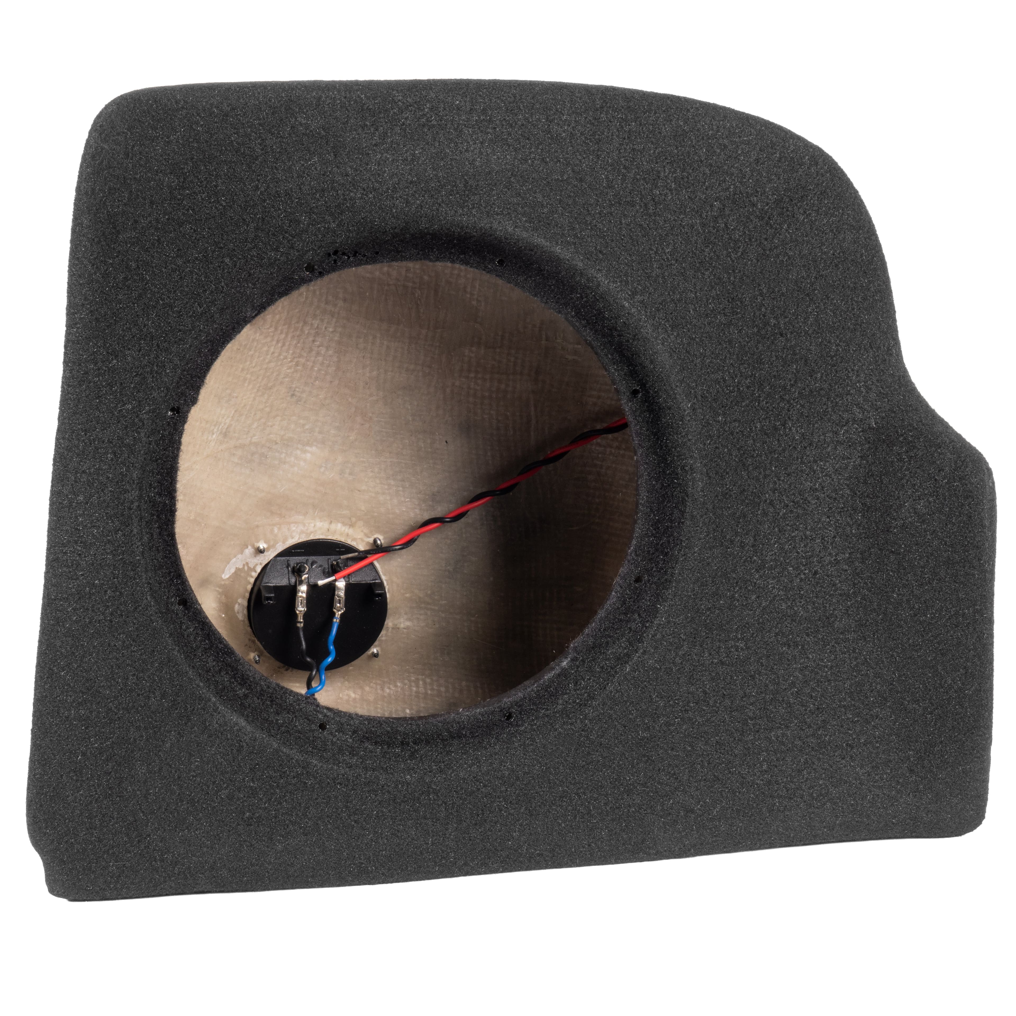 NVX - UBE-TOY-HIG3 BOOST Box Custom Fit 10in Empty Sealed Subwoofer Enclosure for 2014-2019 Toyota Highlander Hybrid