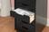 Alt View 24. Linon Home Décor - Monte Six-Drawer Rolling Storage Cart - Black.