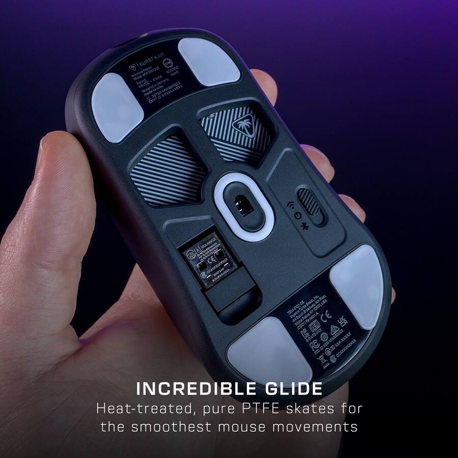 Souris Gaming Sans Fil Turtle Beach Burst II Pro – 57 G, 30K DPI, Autonomie 150h