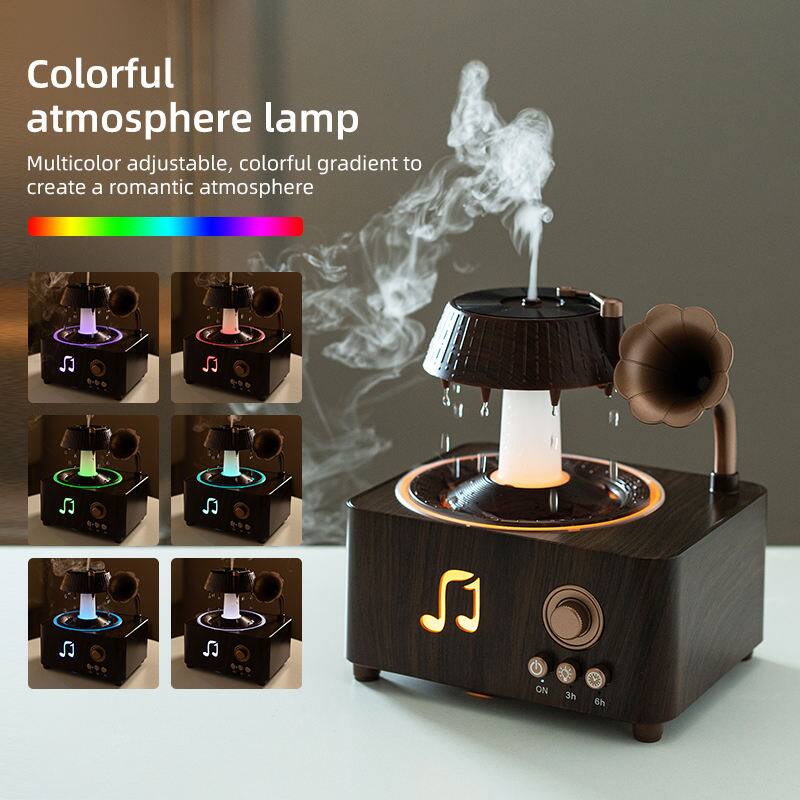 Colorful atmosphere lamp  
Multicolor adjustable, colorful gradient to create a romantic atmosphere  

ON 3h 6h