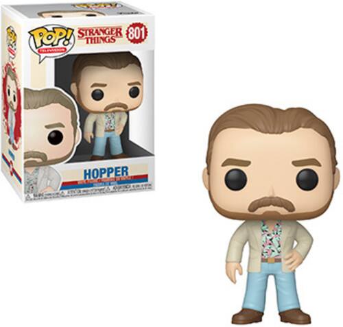 FUNKO POP! TELEVISION: Stranger Things - Hopper (Date Night) - Collectibles