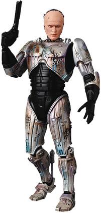 PopMarket - Medicom - Robocop - Murphy Damaged Version Mafex Action Figure - Collectibles - Multicolor