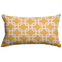 Majestic Home - Pillow 12x20 Links - Yellow