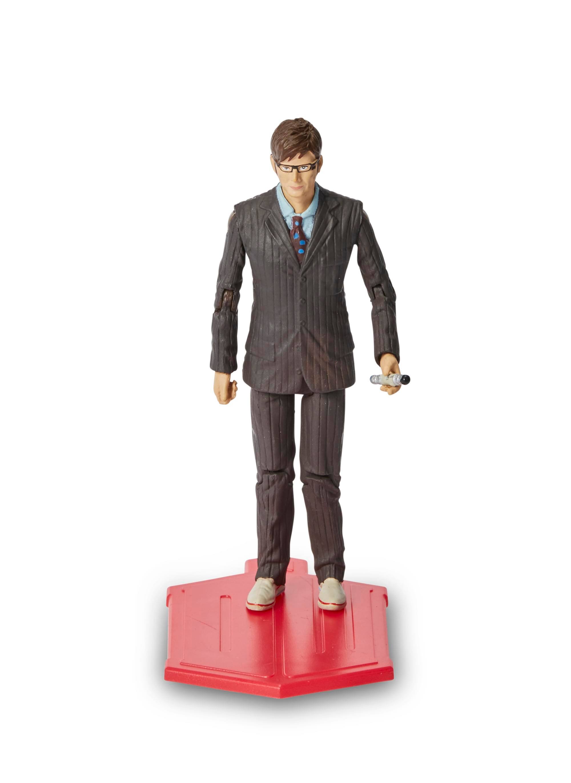 Alt View 2. Seven20 - Doctor Who 3.75" Day of the Doctor Action Figure 3-Pack - Red.