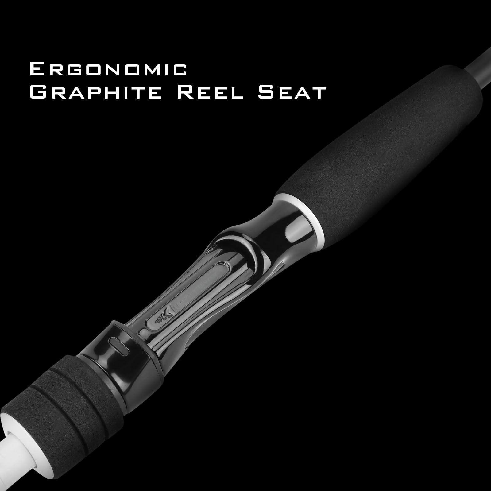 ERGONOMIC GRAPHITE REEL SEAT