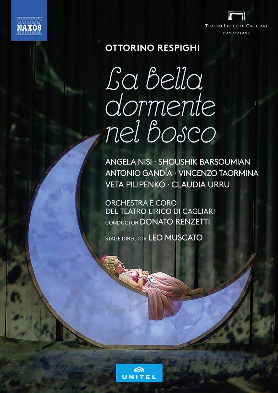 Front. Respighi - Bella Dormente Nel Bosco   - DVD.