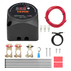 12V 140A V5R002
WARNING: DO NOT IMMERSSE IN WATER
Manual
VEVOR
TOUGH TOOLS, HALF PRICE
LED ON CUTIN1 3VDC
LED OFF CUTOUT12.8VDC
Made in China
CE